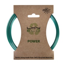 Luxilon Tennis String Eco Power 1.25 (Durability+Power) teal green 12m set